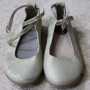 Beautiful Gold Livie & Luca Mary Jane shoes